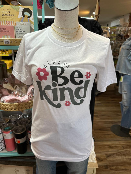 Be Kind White Tee