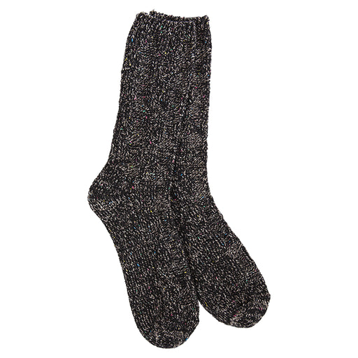 Black Confetti Worlds Softest Socks