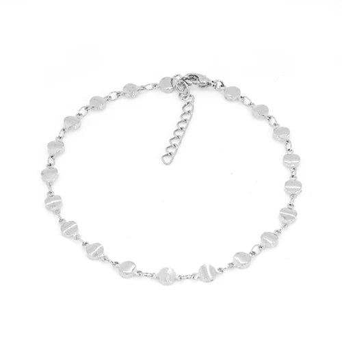 Maya J Circle Anklet