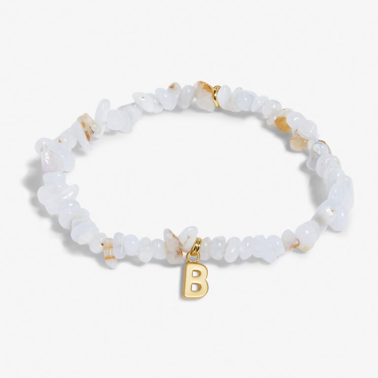 Crystal Alphabet "A Little" Monogram Bracelets