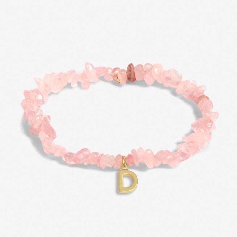 Crystal Alphabet "A Little" Monogram Bracelets