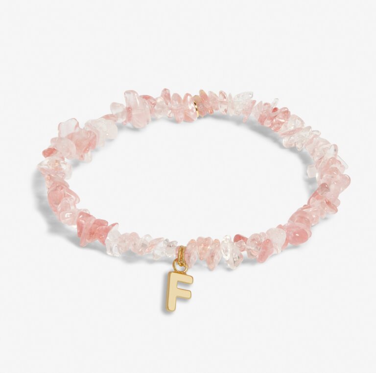 Crystal Alphabet "A Little" Monogram Bracelets