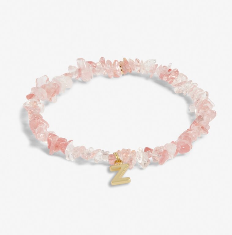 Crystal Alphabet "A Little" Monogram Bracelets