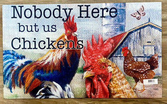 Chicken Farm Mat Door Mat