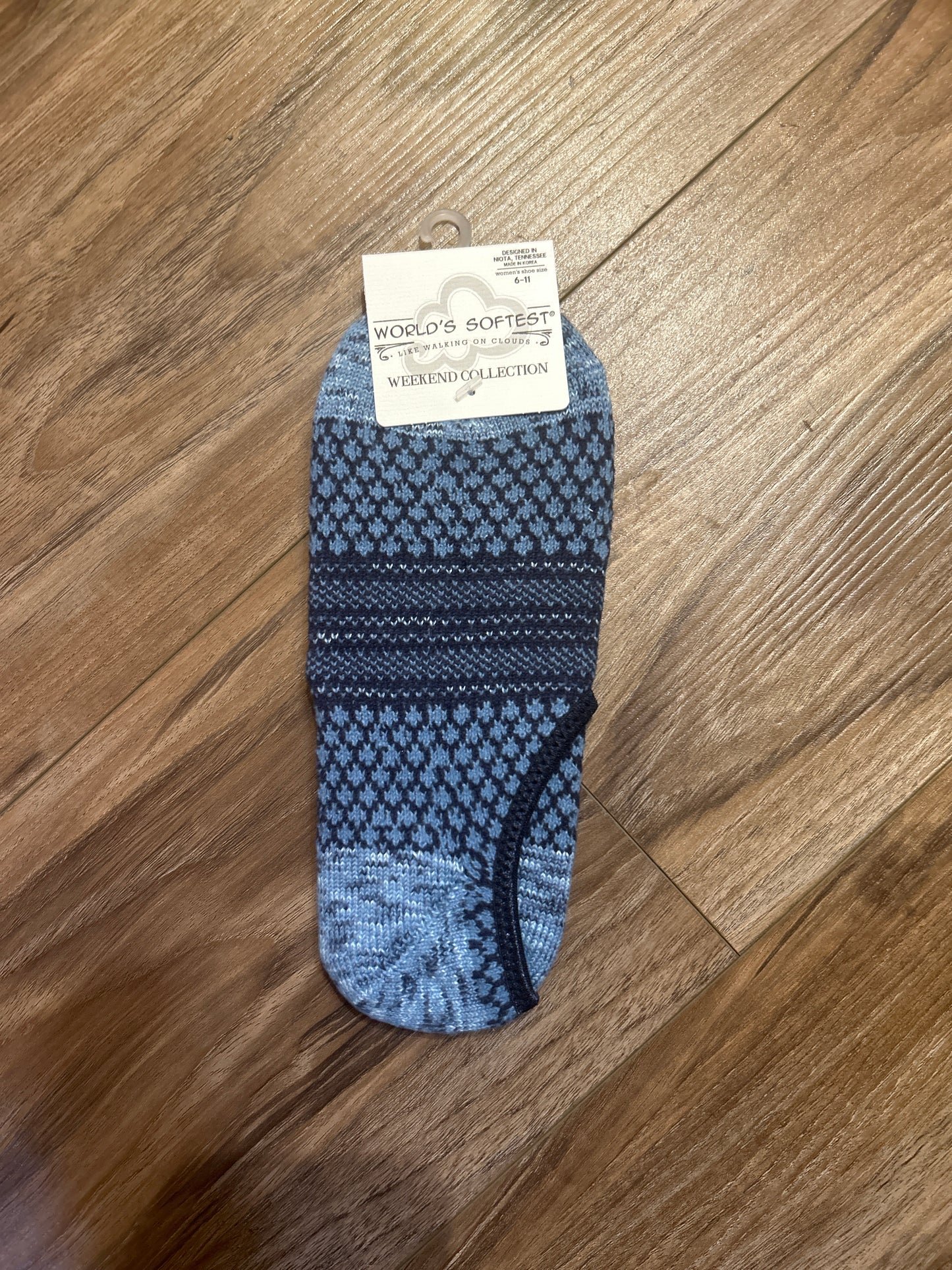 Peacoat Multi World's Softest Socks