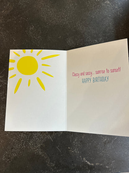 Classy and Sassy Card