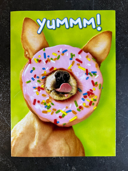 Yummm! Birthday Card