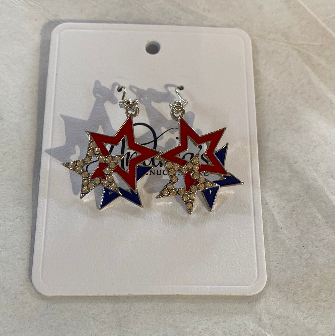 Star Spangled Earrings