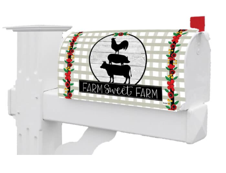 Farm Sweet Farm Mailbox Cover