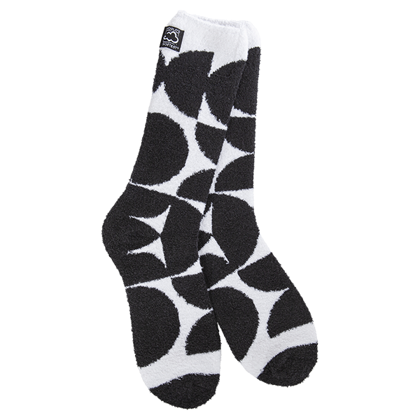 Geo B/W World's Softest Socks