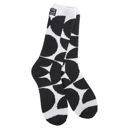 Geo B/W World's Softest Socks