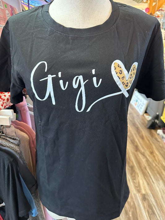 Gigi Leopard Heart T-Shirt