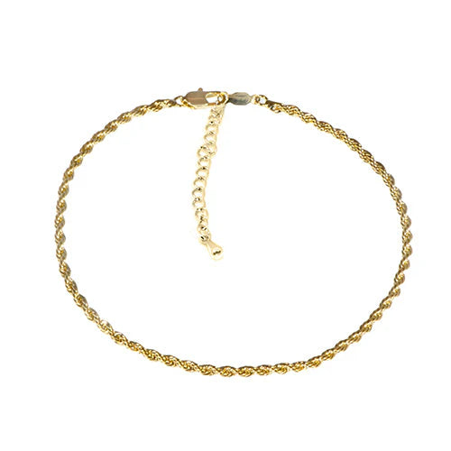 Gold Maya J Rope Anklet