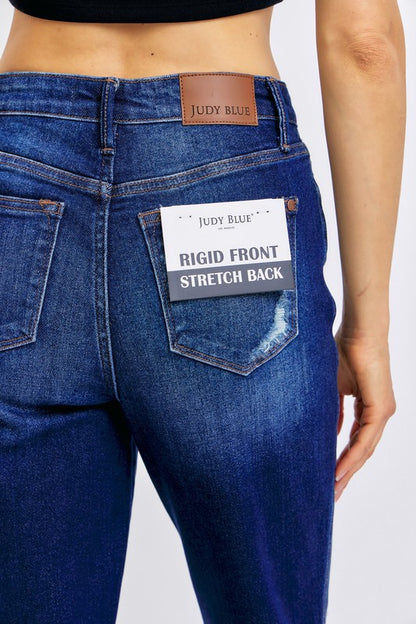 HW Rigid Magic Heavy Destroy Straight Judy Blue Jeans