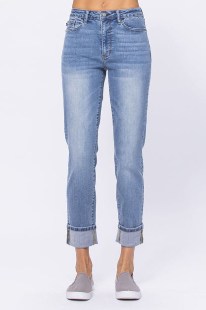 High Waist Vintage Wash Judy Blue Jeans