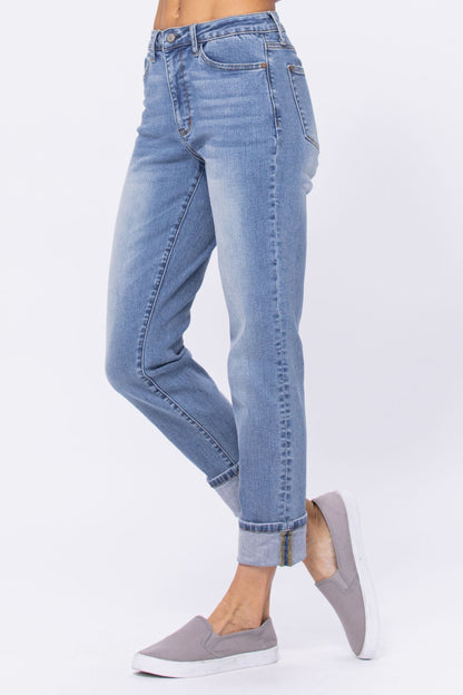 High Waist Vintage Wash Judy Blue Jeans