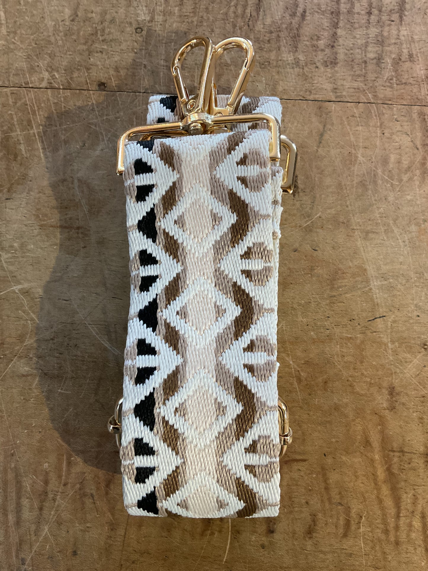 Purse Accent Strap Natural Diamond Fade