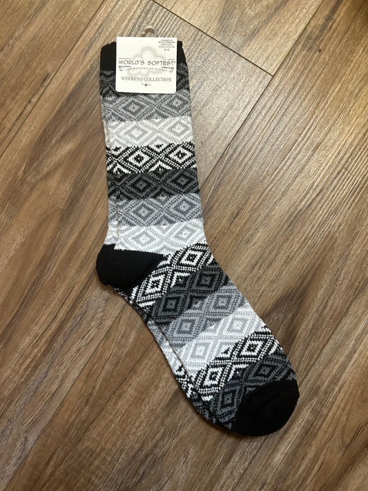 Black Multi Socks