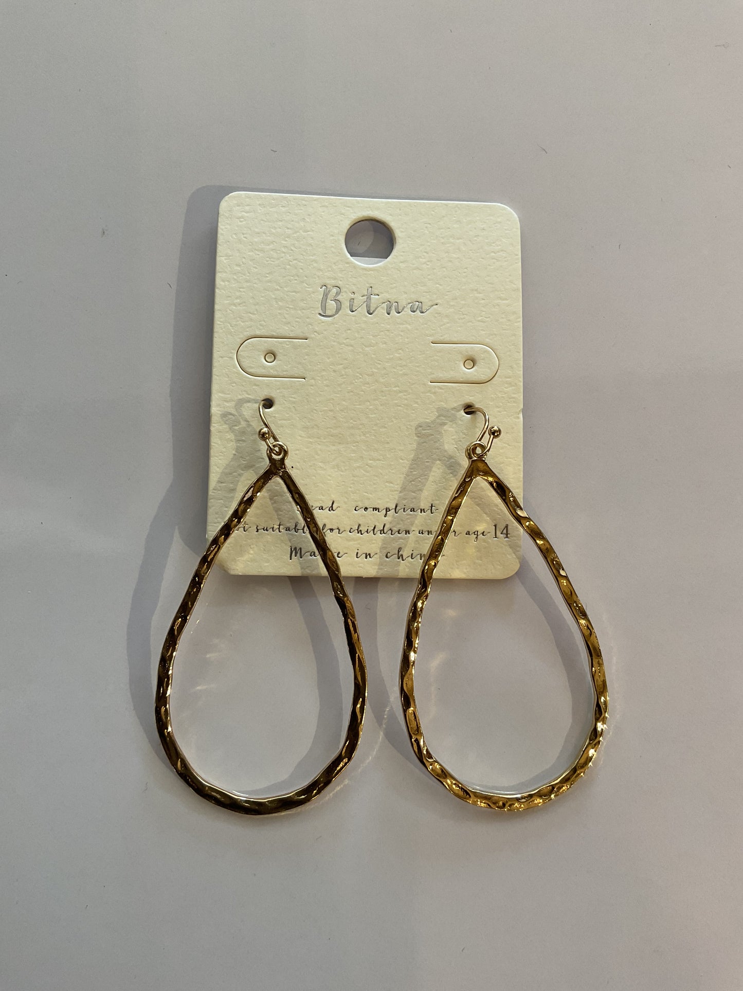 Bitna Gold Tone Earrings
