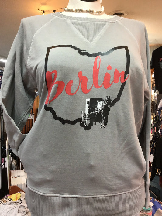 GREY BERLIN OHIO SWEATSHIRT PLUS