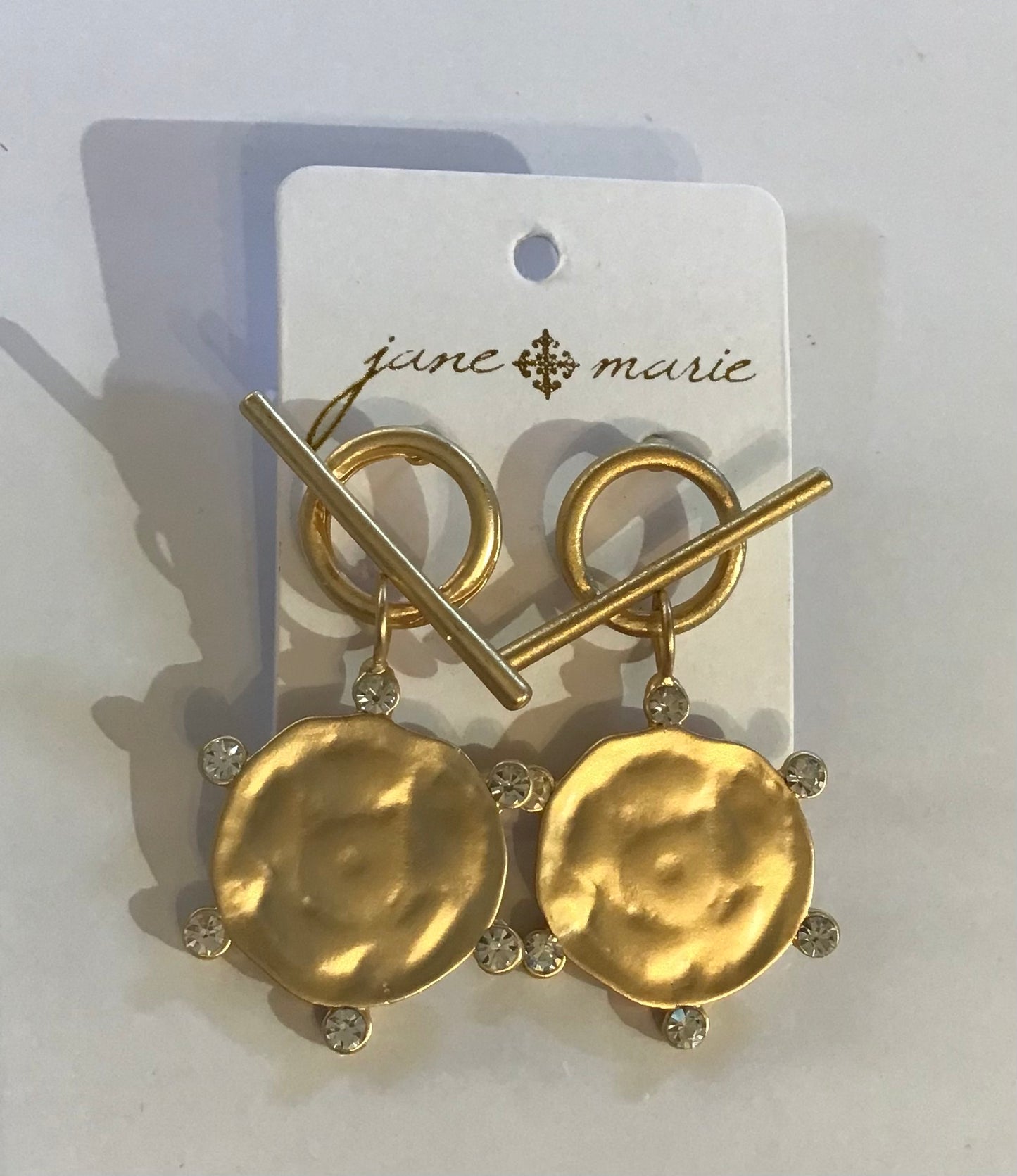 JM Circle & Bar Earrings