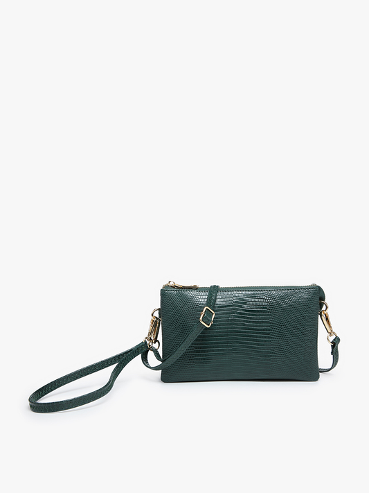 Riley-Lizard Emerald Green Purse