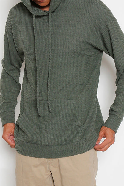 Men's Thermal Pullover Hoodie