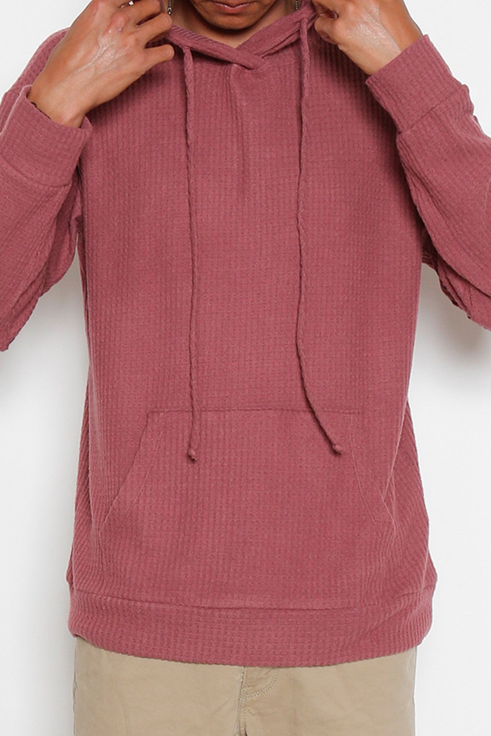 Men's Thermal Pullover Hoodie