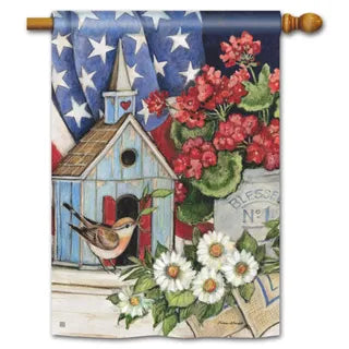 Patriotic Birdhouse FL