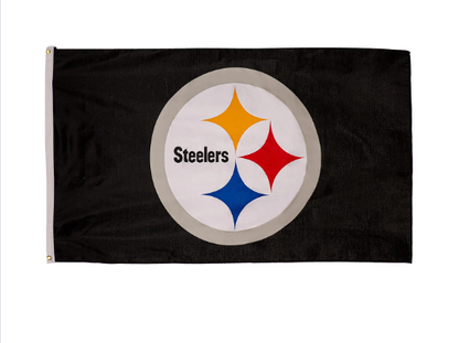 Pittsburgh Steelers Single Sided Estate Flag with 2 Grommets, 3'x5'