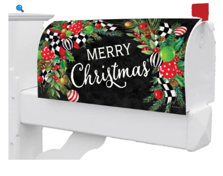 Christmas Swag Mailbox Cover