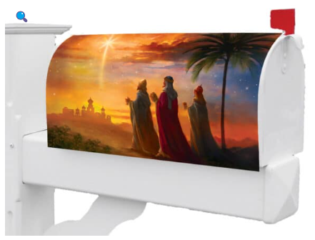 Wise Men Mailbox Cover