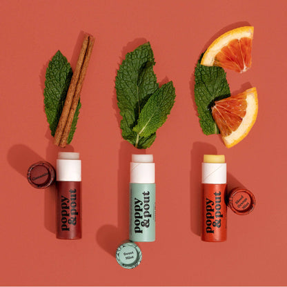 Poppy & Pout - Lip Balm, Cinnamint