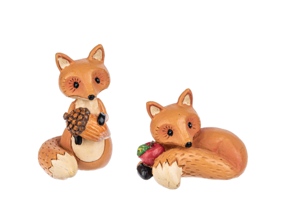 Autumn Joy Fox Charm