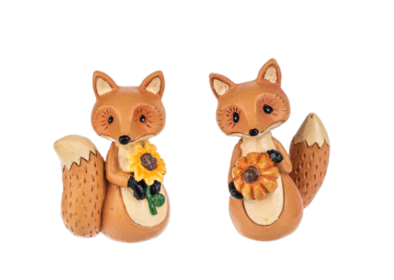 Autumn Joy Fox Charm