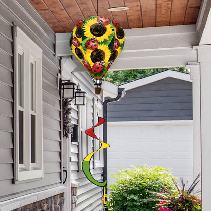 Briarwood Lane - Ladybugs and Sunflowers Hot Air Balloon Wind Twister