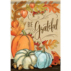 Be Grateful Garden Flag