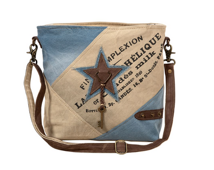 Blue Star Key Messenger Bag