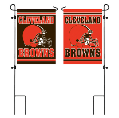 Cleveland Browns Embossed Suede Flag