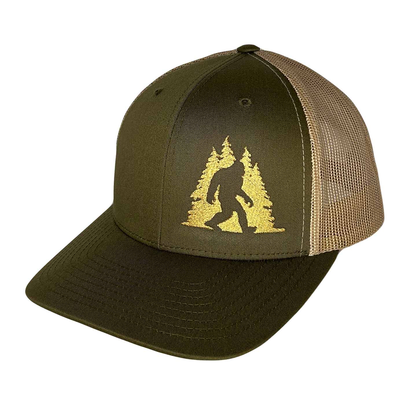 Direction Apparel - Sasquatch in Trees | Curved Bill Trucker