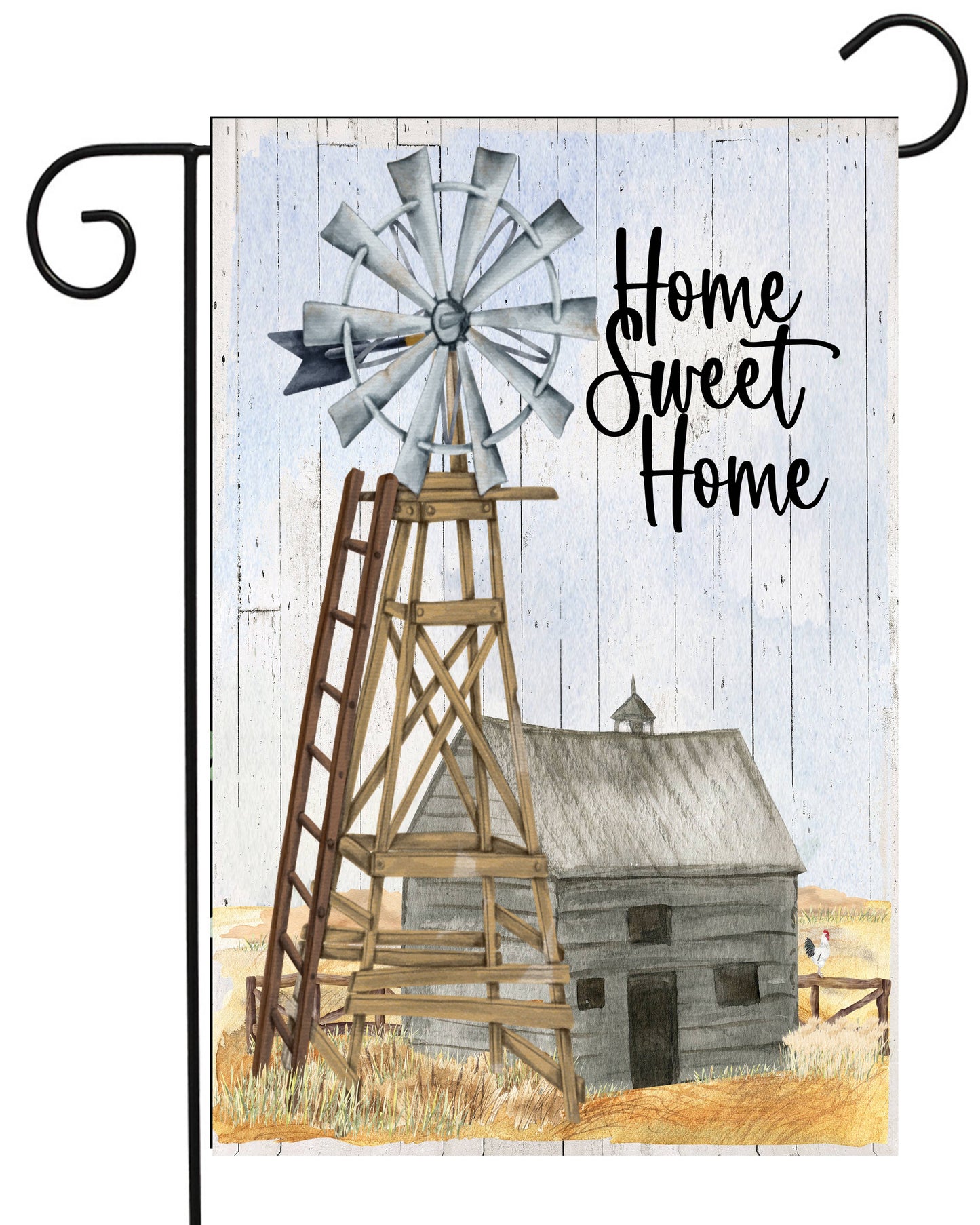 Home Sweet Home Windmill Garden Flag G2427