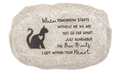 Bereavement Cat Memory Stone