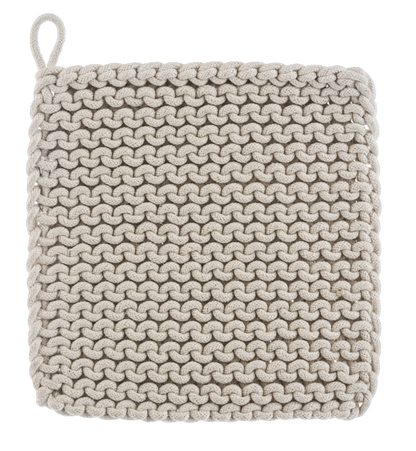 Cotton Crochet Pot Holder 4 Piece Set