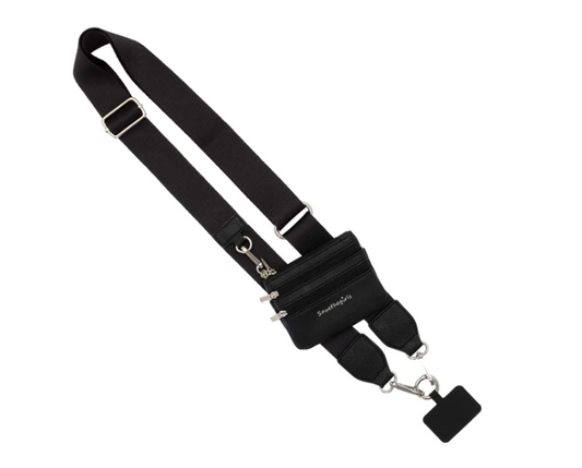 CLIP & GO STRAP WITH POUCH - SOLID COLLECTION