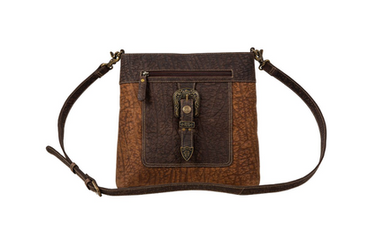 Crossroads Creek Leather & Hairon Bag