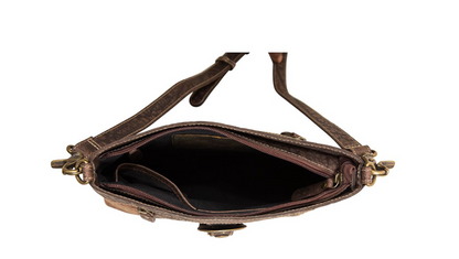 Crossroads Creek Leather & Hairon Bag