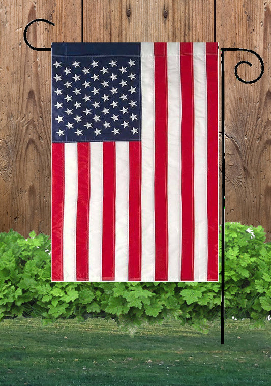 Happy Cow Lawn Decor - Usa Nylon Stitched   Regular Garden Flag G2154