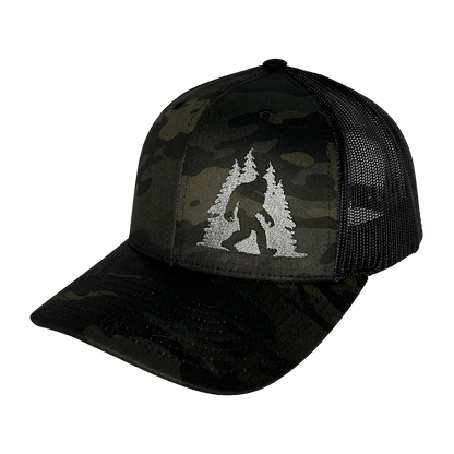 Direction Apparel - Sasquatch in Trees | Curved Bill Trucker