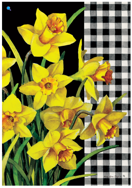 Daffodil Check Flag