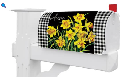 Daffodil Check-Mailbox Cover